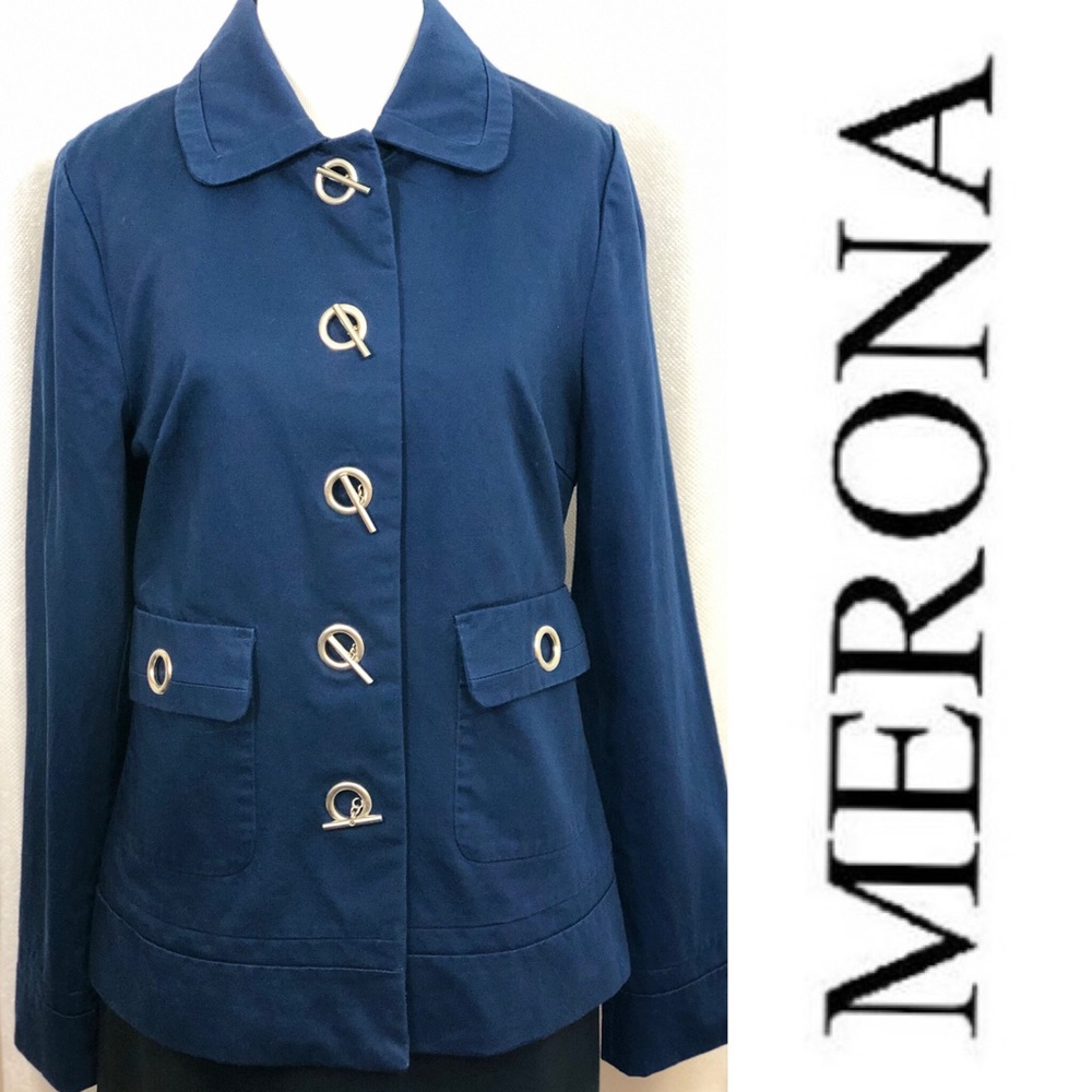 MERONA Sapphire Blue Toggle Peacoat ❣️NWOT❣️